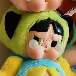 POP MART Crybaby × BUTTERCUP Series-Vinyl Face Plush Blind Box Keychain